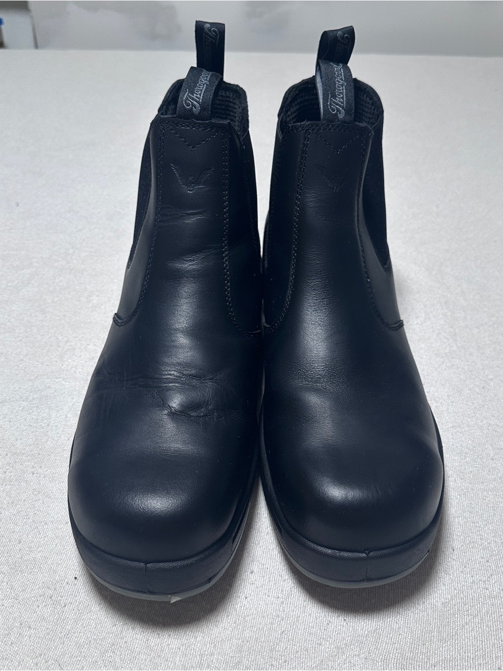 Men's Black Thorogood 6” Leather thoroflex series Work Boots
